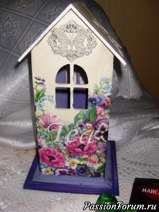 Ключница "Цветочная", чайный домик "Цветочный", набор к НГ "Покатаемся?"