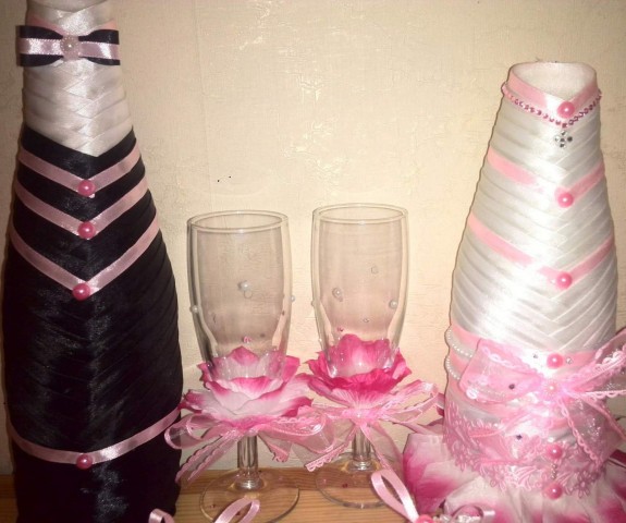 Свадьба в розовых лепестках