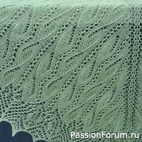 ШАЛЬ "ВЕСЕННИЙ ТАНЕЦ ЛЕПЕСТКОВ " .
