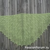 ШАЛЬ "ВЕСЕННИЙ ТАНЕЦ ЛЕПЕСТКОВ " .