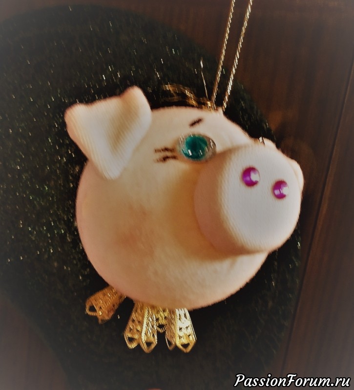 ЁЛОЧНАЯ ИГРУШКА &quot;СВИНКА НЮША&quot;