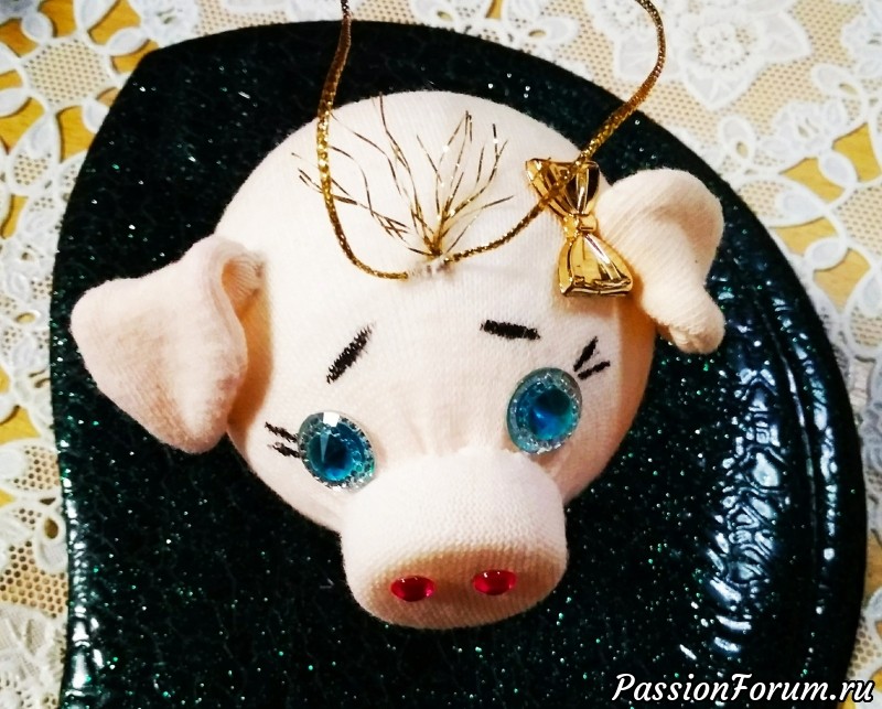 ЁЛОЧНАЯ ИГРУШКА &quot;СВИНКА НЮША&quot;