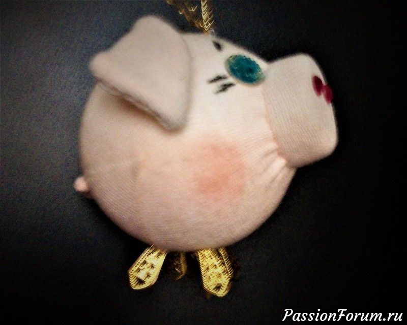 ЁЛОЧНАЯ ИГРУШКА &quot;СВИНКА НЮША&quot;