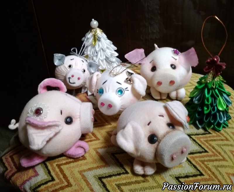 ЁЛОЧНАЯ ИГРУШКА &quot;СВИНКА НЮША&quot;