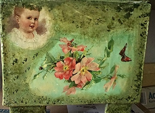 Шкатулка из картонной коробки