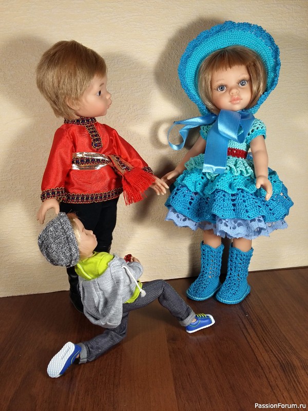 Кукольный Фэмили лук 2. Модель 2 Саша от Паола Рейна.