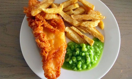 Рыба по английски... Fish and Chips..