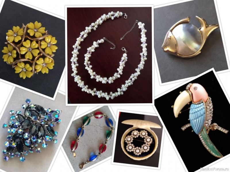 Винтажные украшения.