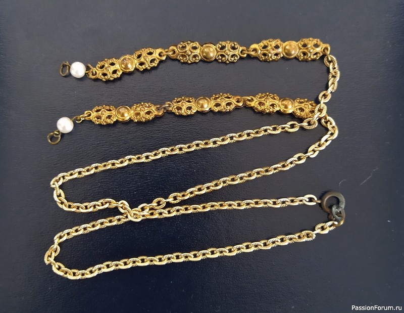 Восстановленная бижутерия. Винтаж.