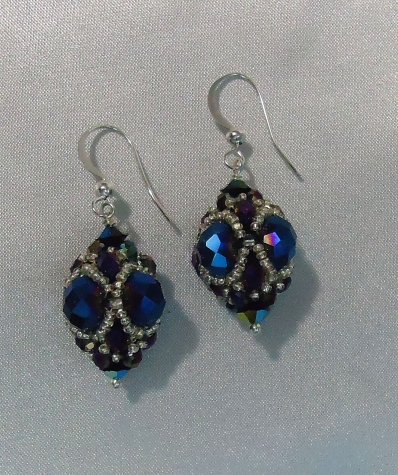 Серьги &quot;Пандора&quot;.Возвращаясь к старой схеме.