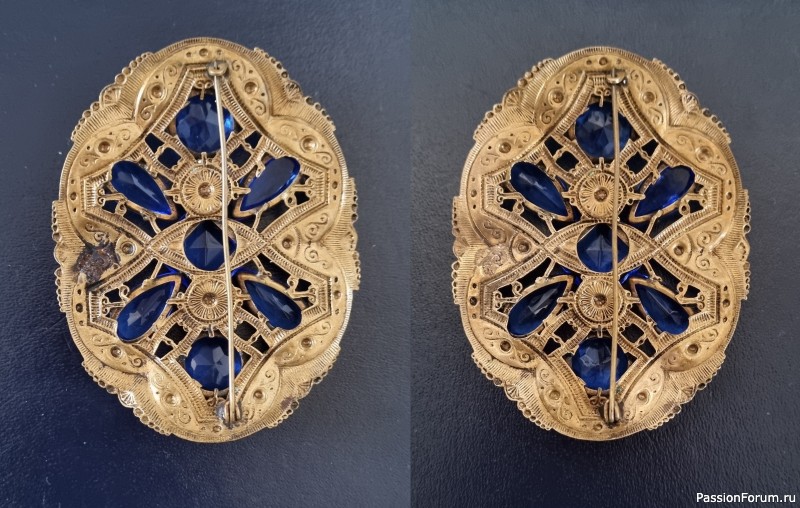 Восстановленная бижутерия. Винтаж.