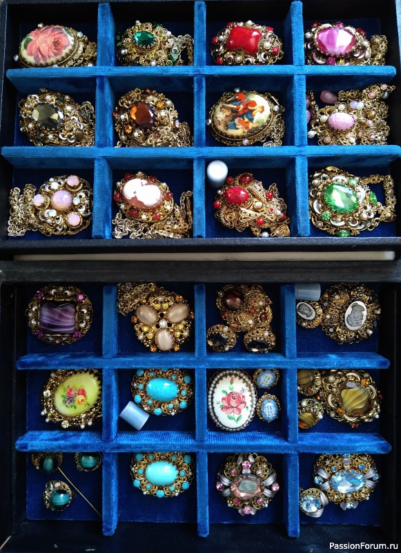 Восстановленная бижутерия. Винтаж.