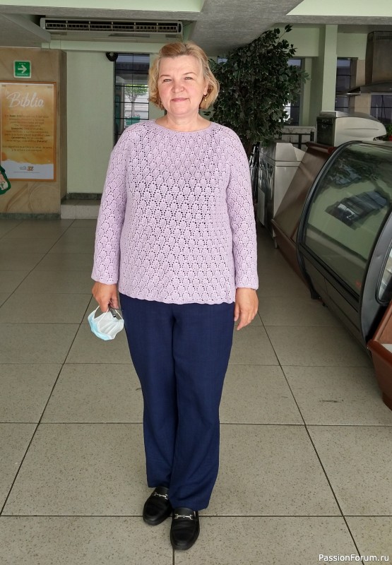 Блузки крючком. Схема
