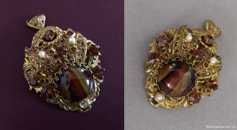 Восстановленная бижутерия. Винтаж.