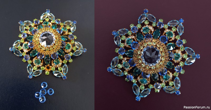 Восстановленная бижутерия. Винтаж.