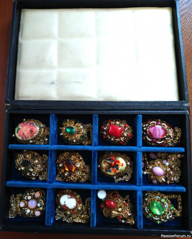 Восстановленная бижутерия. Винтаж.