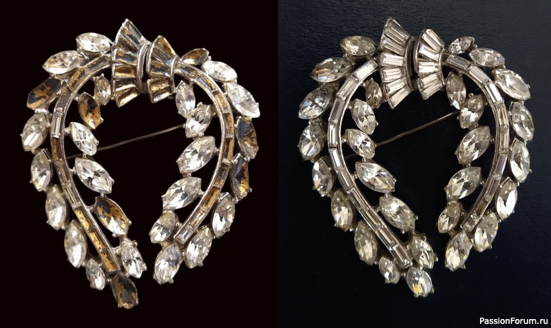 Восстановленная бижутерия. Винтаж.