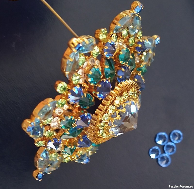 Восстановленная бижутерия. Винтаж.