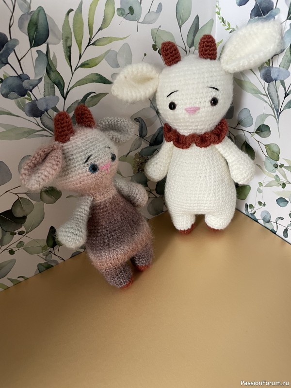 Вязаные игрушки. Мои ранние работы