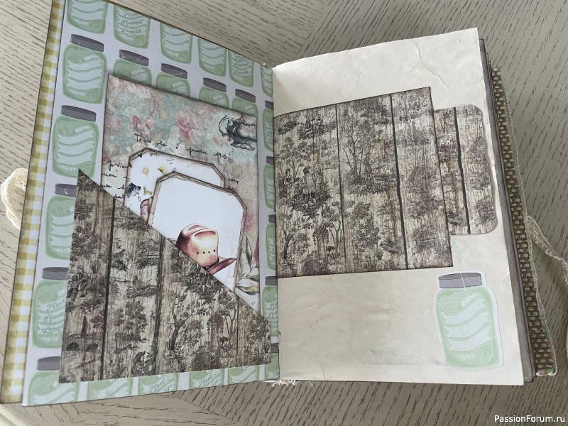 Farm house junk journal (немного фото)