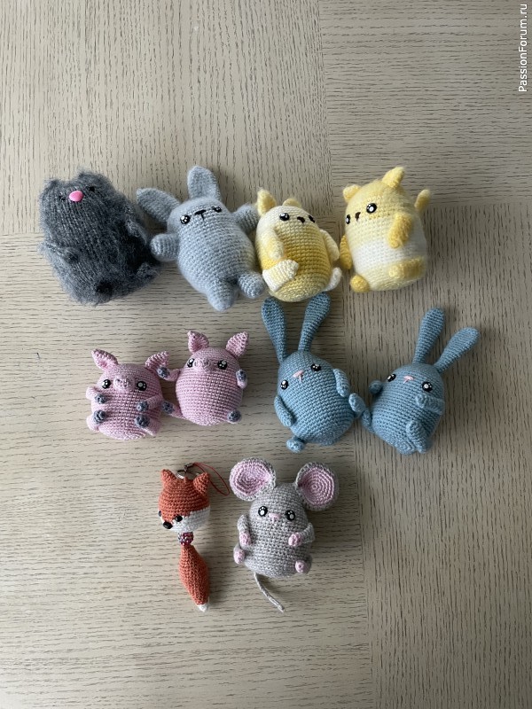 Мои вязаные игрушки.N-3