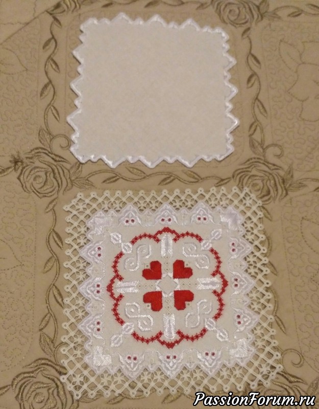 HARDANGER, WELCOME! Или свадебная подушечка для колец