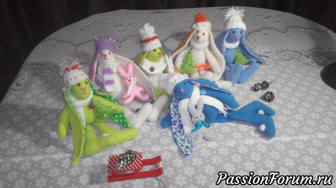 Мои зайчики
