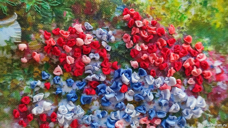 Цветы над морем