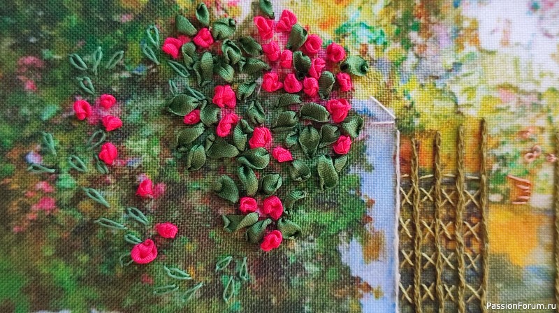 Цветы над морем