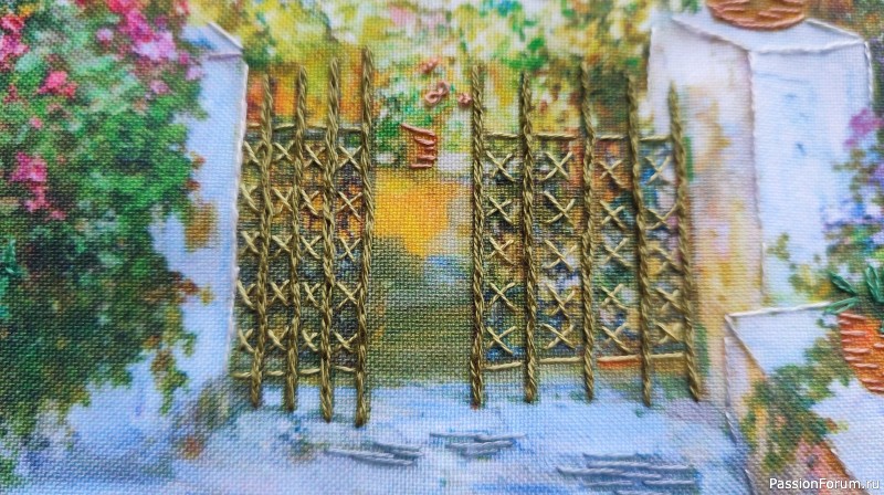 Цветы над морем