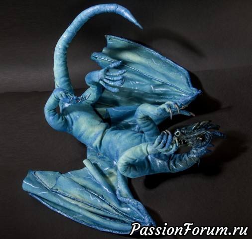 Blue Borealis - дракон из моей новой коллекции )