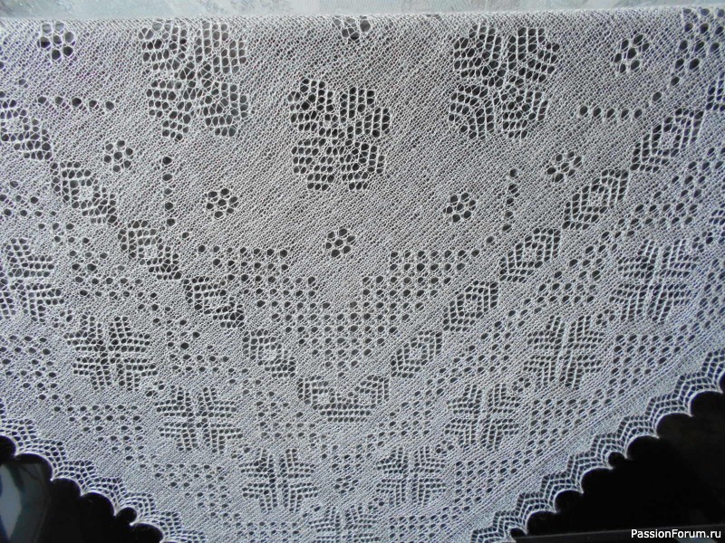 Ажурная паутинка из Горго-алтайского пуха