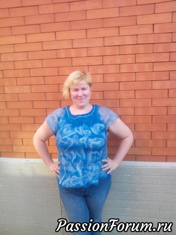 Валяная туника.