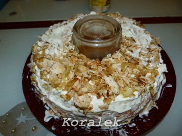 Уложила курицу. Уложила курицу.
