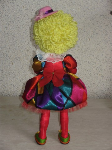 Авторская коллекционная кукла,ручной работы.Клоун девочка, Наташка.
