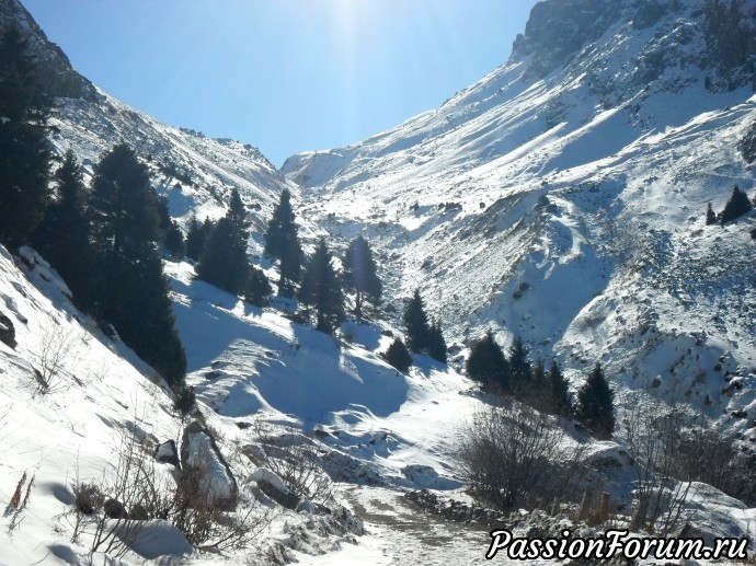 Заилийский Алатау. Осенние зарисовки. Ноябрь.