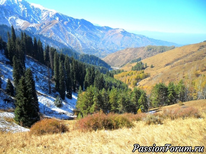 Заилийский Алатау.Осенние зарисовки. Октябрь.