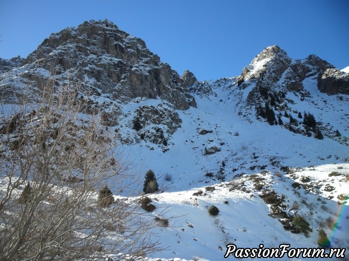 Заилийский Алатау. Осенние зарисовки. Ноябрь.