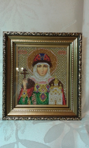 Снова ювелирный бисер или чем я занималась в больнице