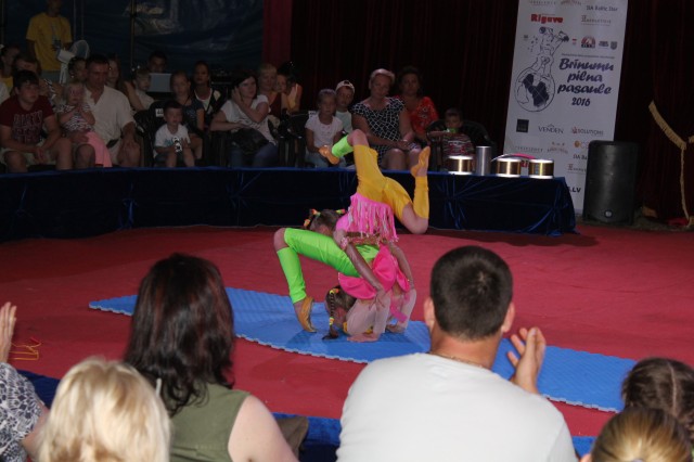10 Международный Юношеский цирковой фестиваль в Риге состоялся