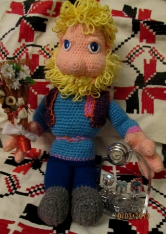 игрушки, связанные в зимние долгие вечера