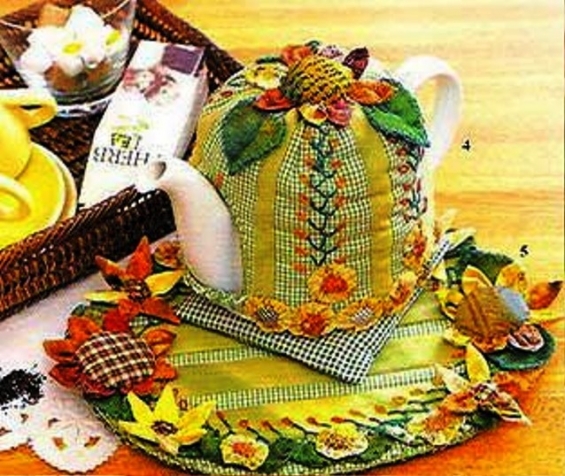 Грелки на чайник сшитые (идеи для дома.). Схемы и выкройки грелок на чайник
