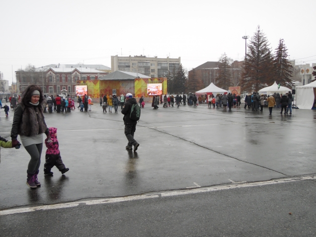 репортаж с масленицы город самара