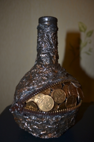 Топиарий и денежная бутылка. Дебют.