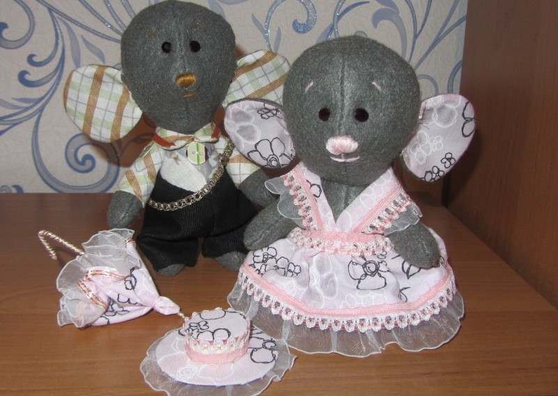 Мои мягкие игрушки, сшитые этой осенью...