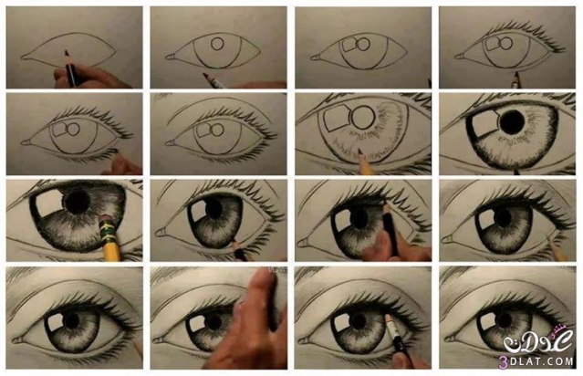Рисуем глазки