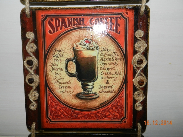 Кофейное панно