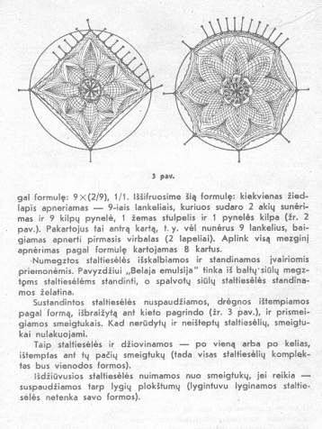 Кружевные салфетки спицами - 2