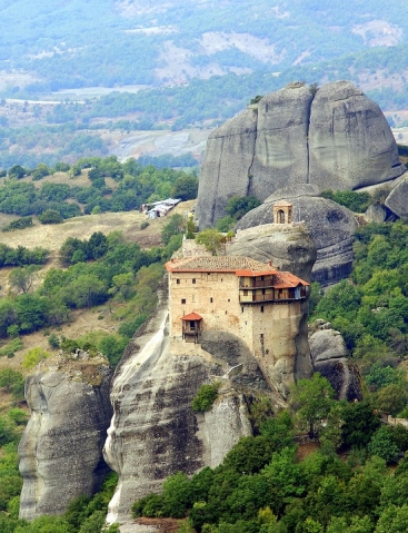 Монастыри Метеоры, Греция.