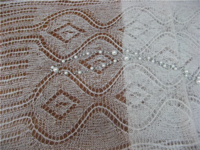 Ажурные палантины. Схемы.